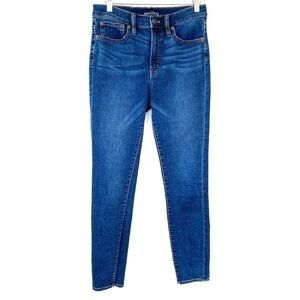 J. Crew Mercantile, high-rise skinny jeans with  stretch